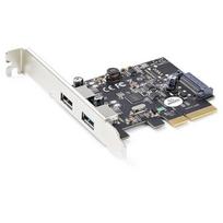 StarTech.com 2-Port USB PCIe Card with 10Gbps/port - USB 3.1/3.2 Gen 2 Type-A PCI Express 3.0 x2 Host Controller Expansion Card - Add-On Adapter Card - Full/Low Profile - Windows  AND  Linux