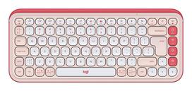 LOGITECH KEYBOARD WRL POP ICON KEYS/LIL AND OFF WH 920-013073