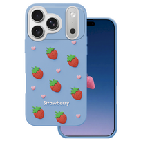 Mocco Strawberry Back Case for Apple iPhone 17 Pro Max