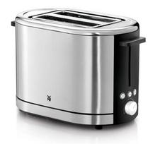 WMF LONO 7 2-slice toaster, 900 W, Black, Stainless steel