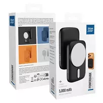 Blue Star Power bank compatible with MagSafe Slim DG-P8 15W 5000 mAh black