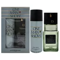 Jacques Bogart Set: One Man Show, Eau De Toilette, For Men, 100 ml + One Man Show, Scented Spray, For Men, 200 ml
