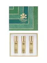 Creed Set: Aventus, Eau De Parfum, For Men, 10 ml + Green Irish Tweed, Eau De Parfum, For Men, 10 ml + Silver Mountain Water, Eau De Parfum, For Men, 10 ml