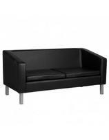 Kosmeda M laukiamojo sofa juoda Caltagirone