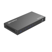HDMI jungiklis DELTACO, 3 įėjimai į 1 išėjimą, 8K 60Hz, su nuotolinio valdymo pultu / HDMI-7053 / 1903451
