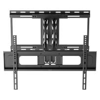 Sieninis laikiklis DELTACO, didelės apkrovos, tvirtas, visiškai judinamas 37 86", 80 kg, juodas / ARM-0260-B / 1903422