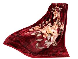 Pledas KW-078, bordo sp./kreminė sp., 160 cm x 210 cm