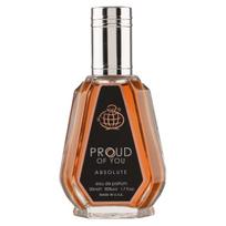 Fragrance World Proud of You Absolute EDP parfumuotas vanduo vyrams, 50 ml
