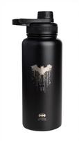 Bohtal Insulated Sports Bottle - DC Comics, Batman Logo Drip - 960 ml. - SmartShake