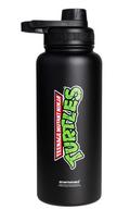 Bohtal Insulated Sports Bottle - TMNT, Classic Logo Black - 960 ml. - SmartShake