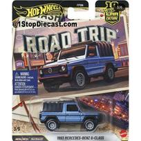 PRE-ORDER Hot Wheels Premium Road Trip Modeliukas Mercedes G Class Blue