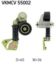 įtempiklio skriemulys, V formos rumbuotas diržas SKF VKMCV 55002