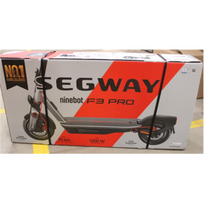 IŠPARDAVIMAS. Ninebot by Segway eKickScooter F3 Pro E | Segway F3 Pro E | eKickScooter | Up to 25 km/h | 10 " | 24 month(s) | Black | PAŽEISTA PAKUOTĖ | AA.05.17.02.0003SO