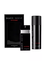 Set Jacques Bogart: Silver Scent Intense, Eau De Toilette, For Men, 100 ml + Silver Scent Intense, Scented Spray, For Men, 200 ml