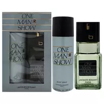 Set Jacques Bogart: One Man Show, Eau De Toilette, For Men, 100 ml + One Man Show, Scented Spray, For Men, 200 ml