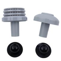1 rinkinys 1,25 colio baseino įleidimo sietelio jungtis INTEX prijungimui 32 mm plaukimo baseino ekrano tinklelio įleidimo antgalio žarnos jungtis juoda