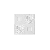 10vnt 35x35cm 3D sieninis lipdukas lubų plokštės stogo apdaila lipnūs putplasčio tapetai 10PCS 35x35cm