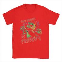 Five Nights Unisexs T Shirt At Freddys Vintage Tees Short Sleeve Round Collar TShirt Pure Cotton Plus Size Clothing S