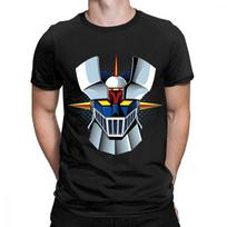 Fashion Graphic Mazinger z anime movie robot Streetwear Daily Casual Vintage tshirt Unisexs Oversized Tops S