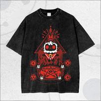 Cult Of The Lamb Washed Tshirt NewModel personality Clothes Year round clothing Oversized Unisex Streetwear Trendy hot product S