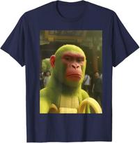 Shimpanzini Bananini Monkey Meme Italian Brainrot TShirt TShirt Y2k Viral Humor Graphic Apparel Boys Fashion Short Sleeve Tees S