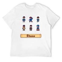 Stardew Valley Sprites  Shane TShirt Blouse tees Unisexs t shirts casual stylish 2025 new model S