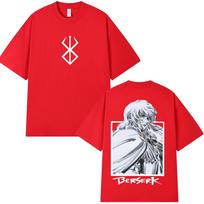 Japanese Anime Berserk Guts Vintage T Shirt Griffith SwordsUnisex Gatsu Sacrifice Zodd Unisexga T-shirts Unisex Cotton Casual T-Shirt S