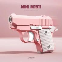 Mini 1911 Vaikų Žaisliniai Pistoletai Modelis 3D Gravitacinis Spausdinimas Fidget Žaislas Vaikams Suaugusiems Streso Malšinimo Žaislas Vaikų Atsipalaidavimo Dovana