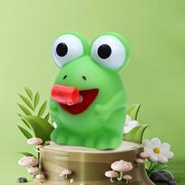 Creative Fidget Decompression pinch toy Frog Dinosaur Sticking Tongue Out Relieve Stress Children Fun Squeeze Interactive Toys