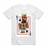 King of Clubs Funny Mike Tyson Poker Card TShirt Premium Cotton Short Sleeve ONeck Unisexs T Shirt New S3XL S