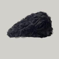 New Retro Rose Flower Beret Hats Korean Women Thin Beanies Hat Breathable Forward Hats Painter Artist Cap juoda