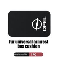 For Opel Suede Car Armrest Box Protection Pad Center Console Elbow Support Mat Anti-slip Accessories Astra G J H Insignia Zafira