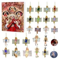 Sabrina Carpenter Christmas Acrylic Hanging Decoration For Festive Home Decor raudona