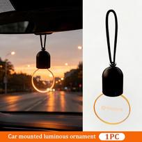 Car Glow LED Light Pendant Hanging Rearview Mirror Accessories For Volvo XC60 XC90 S60 S80 V60 C70 S40 C30 V90 V60 C40 XC40 V70