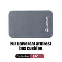 For Lexus Car Armrest Box Pad Suede Auto Armrest Mat Car Accessories UX250h RX450h CT200h RX400h NX LX GC RX UX GX