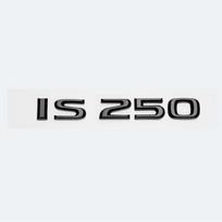Blizgūs juodi ABS raidės IS200 IS250 IS300 IS350 IS300h IS200t IS500 HYBRID emblema Lexus automobilio bagažinės logotipai ženkliuko priedai glossy black