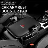 Car Center Console Armrest Protective Pad With Storage Pocket Accessories For Mitsubishi 9 Ralliart X ASX L200 Colt Cross Triton
