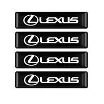 4/10vnt Automobilio Lipdukai Epoksidiniai Emblemos Lipdukai Dekoracija Lexus F SPORT RX300 IS200 IS250 ES350 Ct200h UX250h NX300h RX350