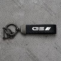 For Opel GS // GSI OPC LINE Logo Zafira Astra Mokka Movano Insignia Car Carbon Fiber Leather Car KeyChain Custom Key Rings Gift