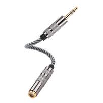 SinLoon 4.4mm Female to 3.5mm TRS Male Audio Adapter Cable Gold Plated OFC HiFi DAC Headphone Amp Gray