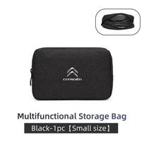 Oxford Car Digital Organizer Waterproof Data Cable Storage Bag For Citroen Jumper Celysee Cactus Picasso Aircross Saxo Grand