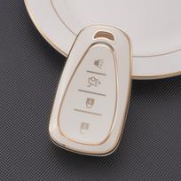 For Chevrolet Chevy Malibu Camaro Cruze Traverse Sonic Volt Bolt Equinox 4/5 Buttons TPU Car Key Case Cover Shell Fob Keychain