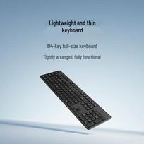Xiaomi MI Wireless Keyboard and Mouse Combo 3 balta pilka spalva