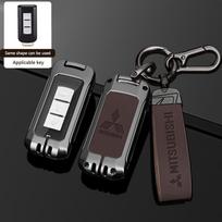 For Mitsubishi Xpander Outlander ASX Pajero Eclipse Cross Montero Zinc Alloy Remote Car Key Case Cover Shell Auto Accessories