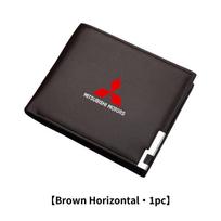 Men's Slim RFID Blocking Sleek Wallet Multi-Compartment For Mitsubishi Outlander Lancer Cross Colt Xpander Mirage Attrage
