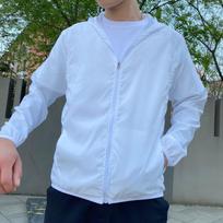 Men's Summer Lightweight Couple Sun Jacket Hooded Casual Jacket Outdoor Windproof Fishing Jacket M