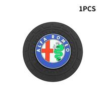 For Alfa Romeo 1/2pcs Car Auto Cup Holder Anti Slip Insert Coasters Pads For Alfa Romeo 159 Giulietta Giulia 147 Mito 156 Stelvi