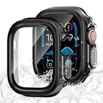 Metal+PC Case For Apple watch Ultra 2 3 49mm 10 11 46mm 42mm Waterproof HD Tempered Glass Bumper cover iWatch Screen Protector 46mm Series 10 11 juoda