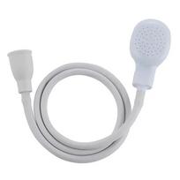 New 1.2 Meter Shampoo Pet Push Saving Shower Dog Shower Head Pet Bath Hose Sink Spray Drain Filter Hair Washing Pet Hair Clipper Brushed Nickel