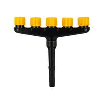 3 Nozzle High Pressure Fine Mist Sprayer For Garden Farm Vegetable Flower Watering Irrigation Garden Hose Nozzle Sprayers